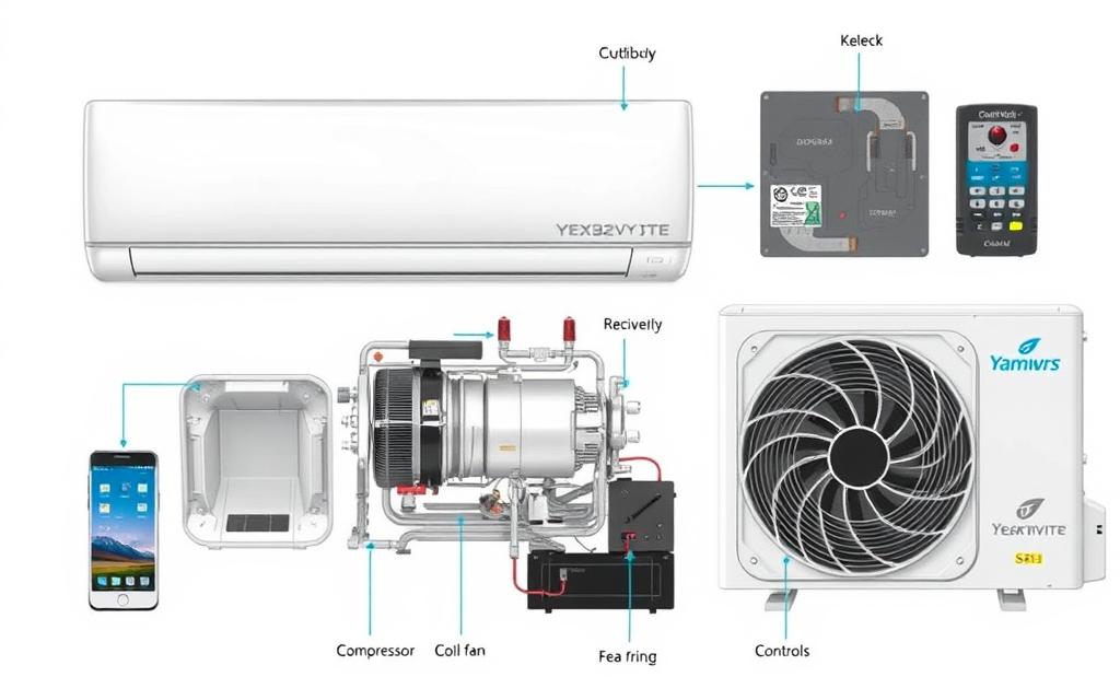 yex382v3yte ac components