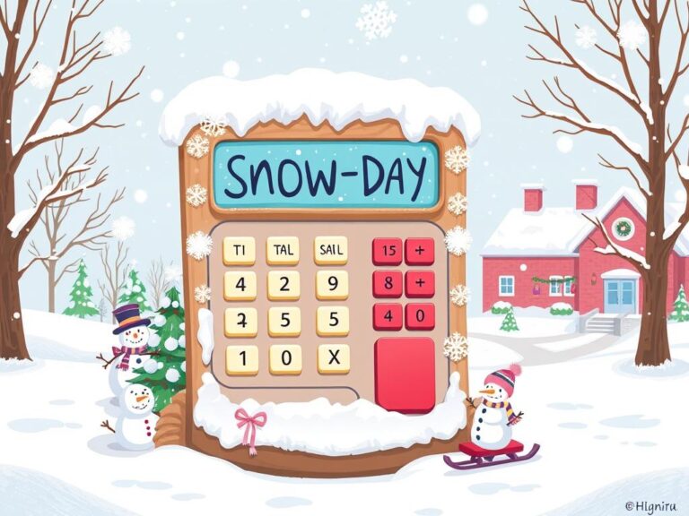 snow day calculator